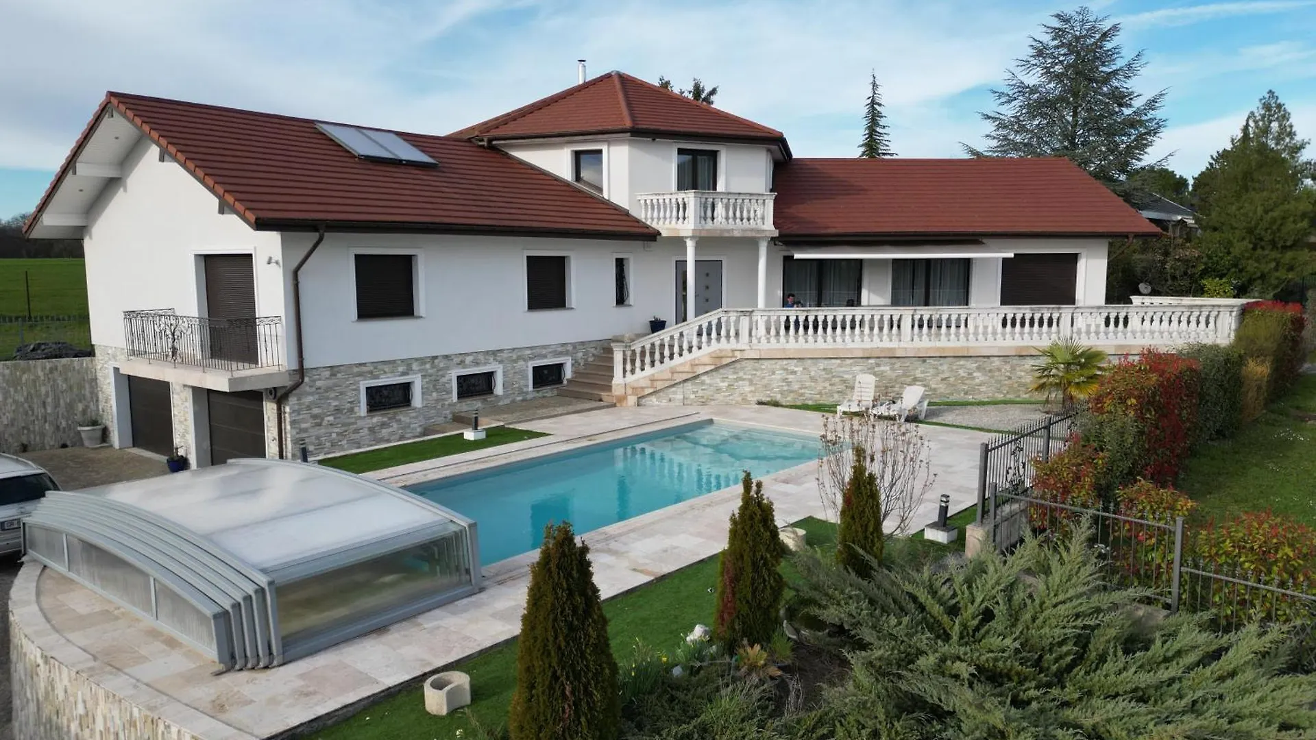 Villa 5*, 15 Personnes, Piscine A 20 Min De Geneve Juvigny